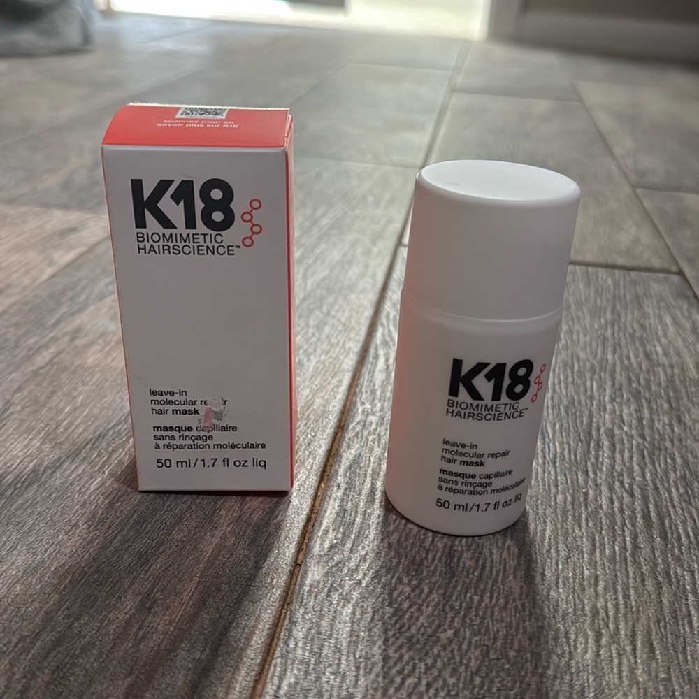 K18 leave in hair mask